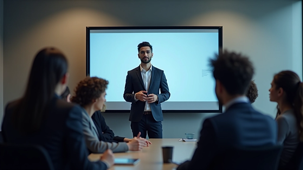 Apresentação para cliente de motion design